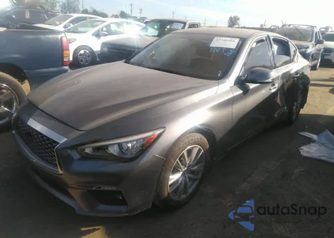2021 Infiniti Q50 Pure from USA, damaged, VIN JN1EV7AP6MM705799